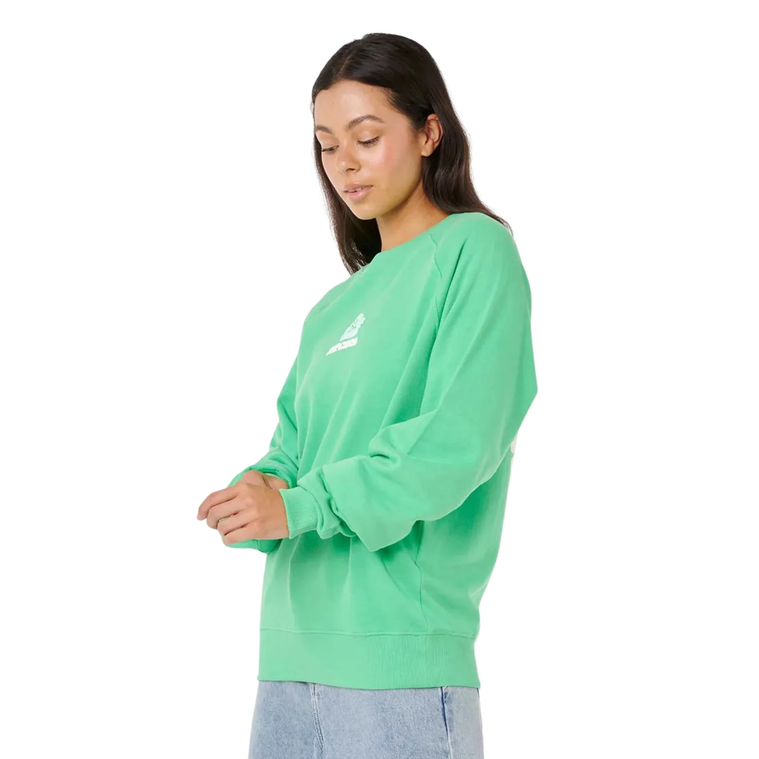Rip Curl Luxe Surf Raglan Relaxed Crew - Women's - Image 4