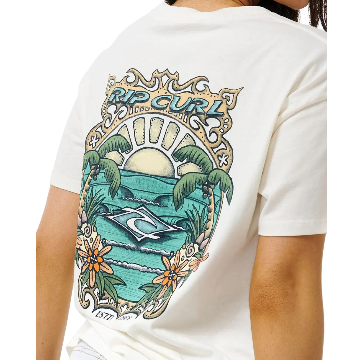 Rip Curl Vacation Relaxed Tee - Women's - Image 3