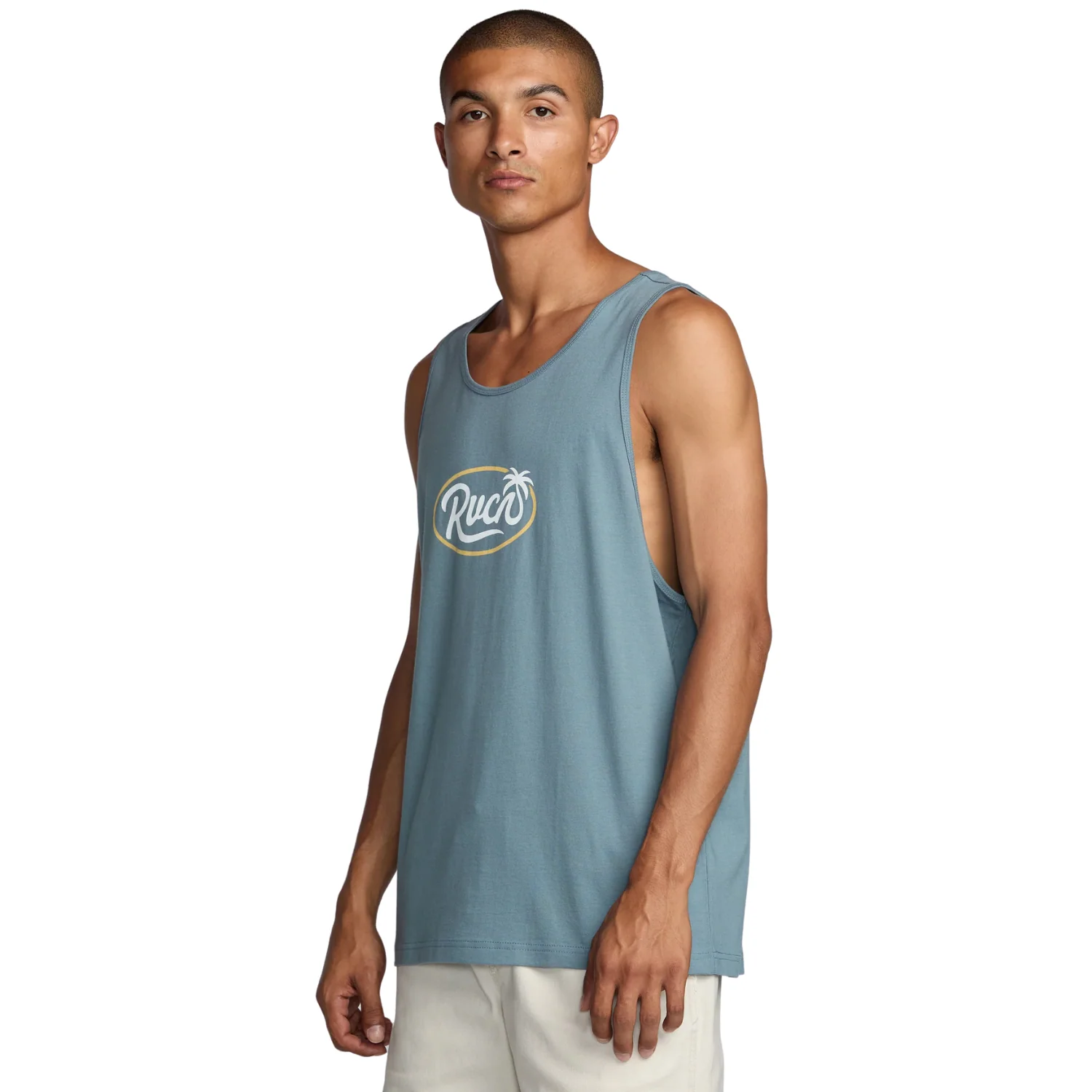 RVCA Frond Script Tank Top - Men's - Image 4