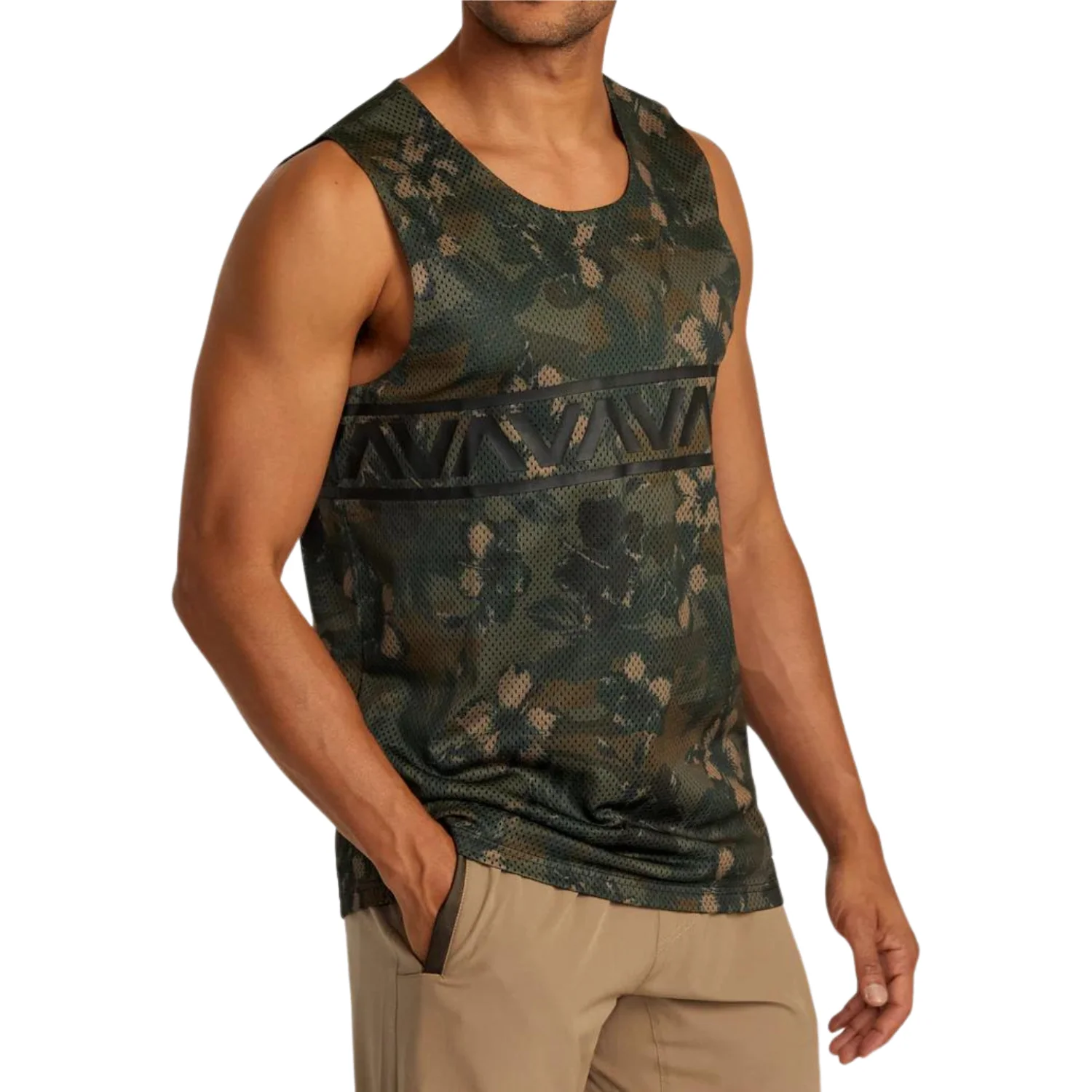 RVCA Hawaii Taro Mesh Tank - Men's - Image 6