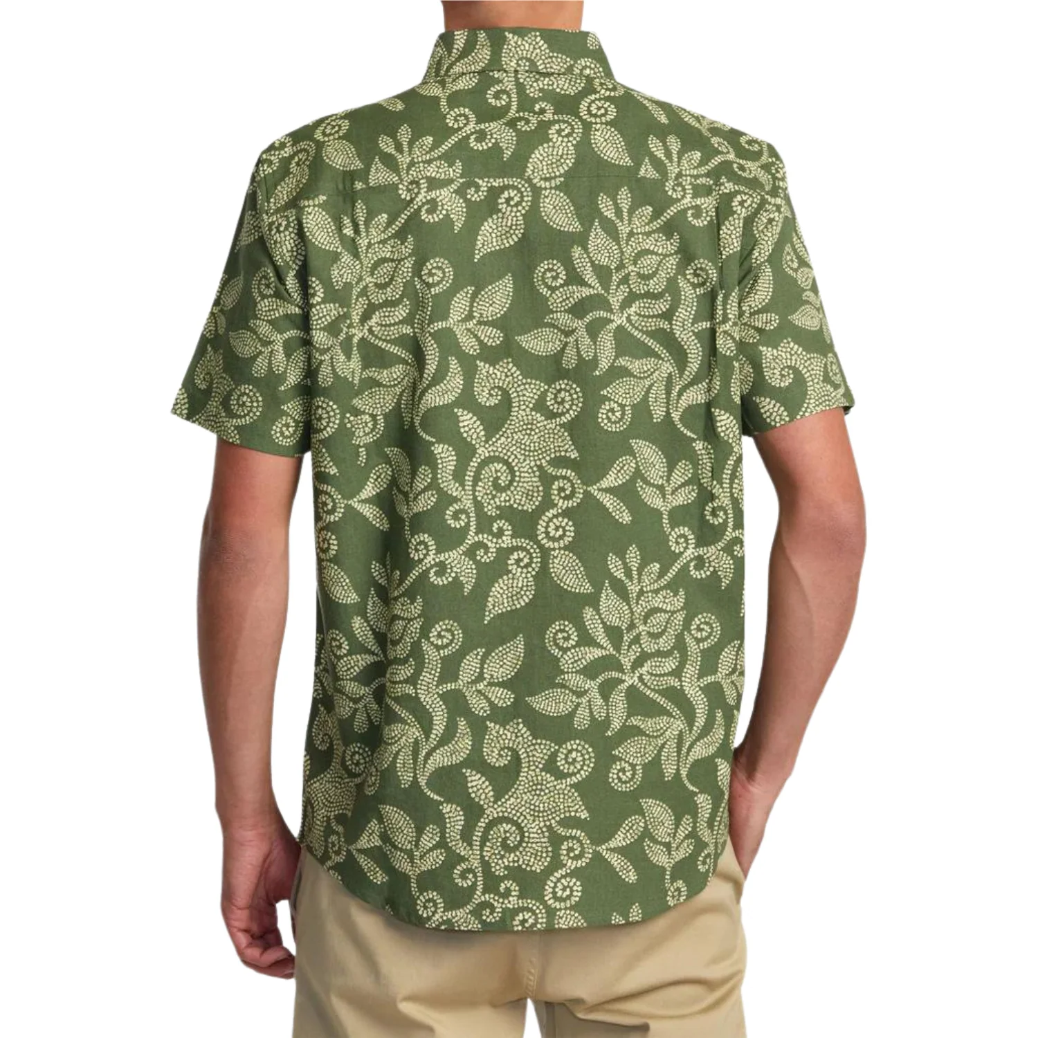 RVCA Rvgazi Short Sleeve Button Down Shirt - Men's - Image 4