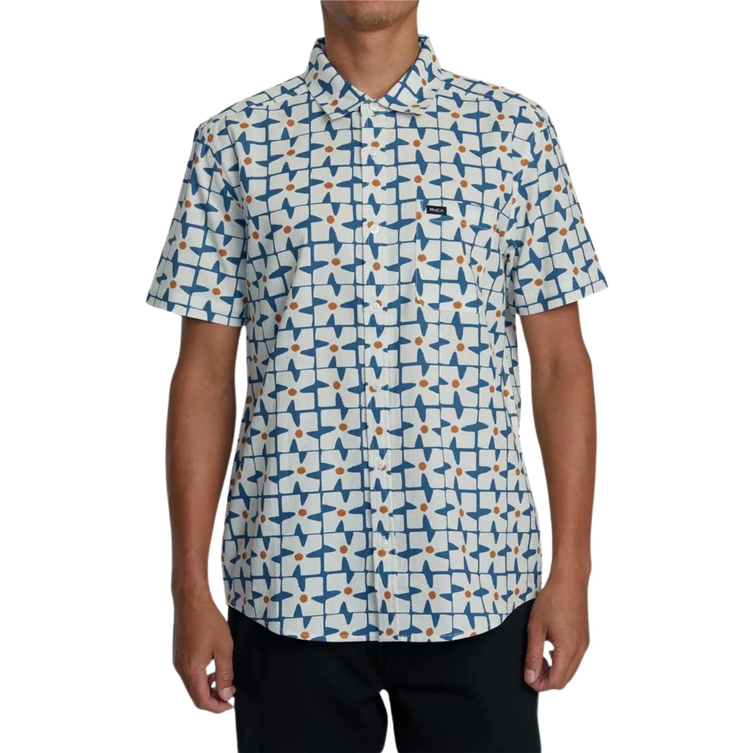 RVCA Vacationist S/S Button Up Shirt - Men's