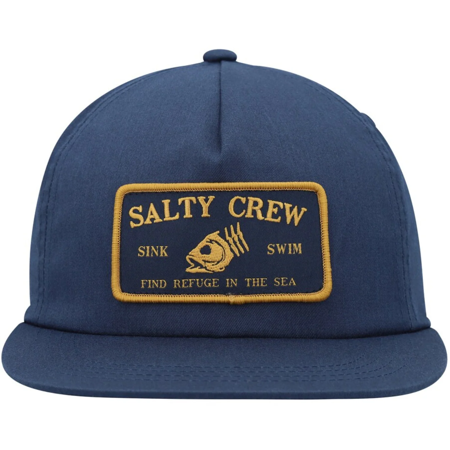 Salty Crew Fishhead 5 Panel Snapback - Image 2