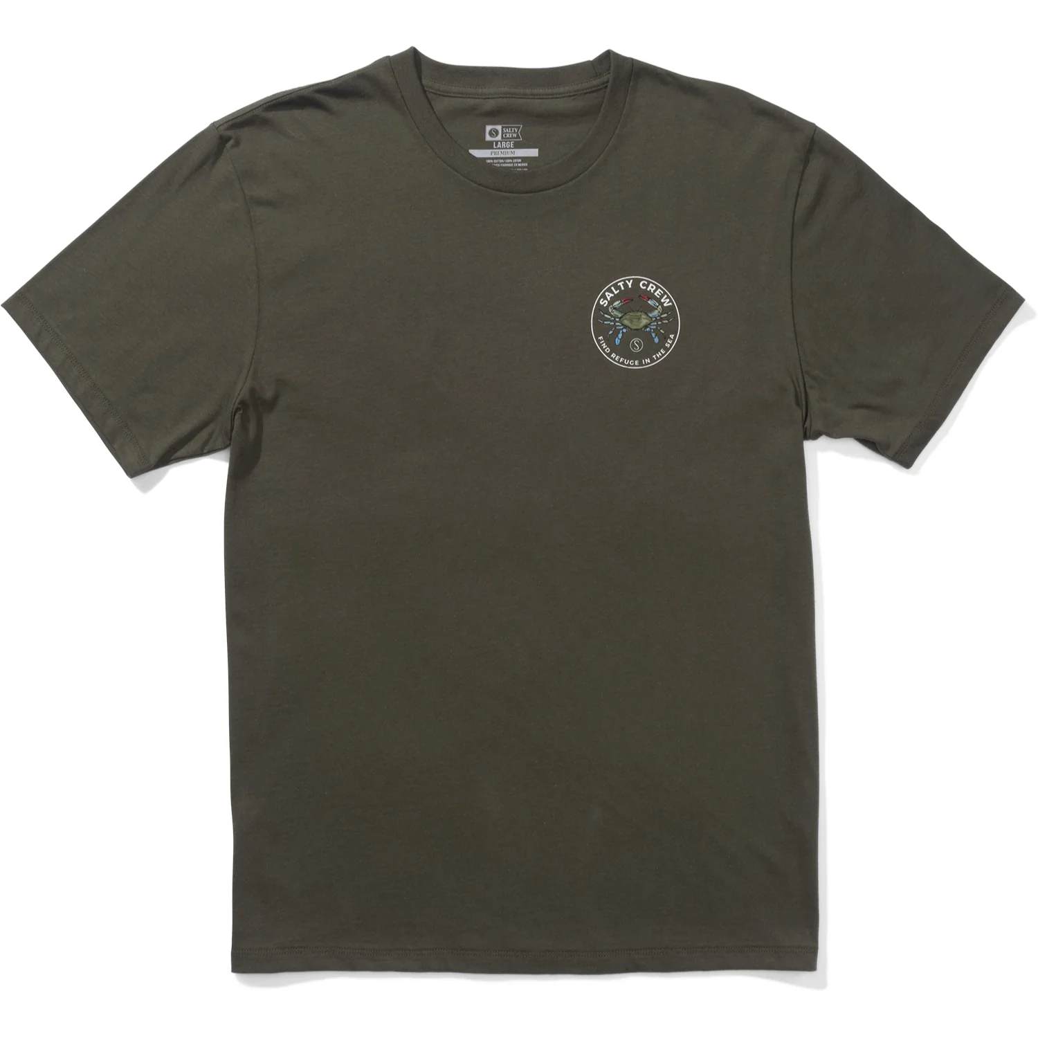 Salty Crew Blue Crabber Premium S/S Tee - Men's - Image 2