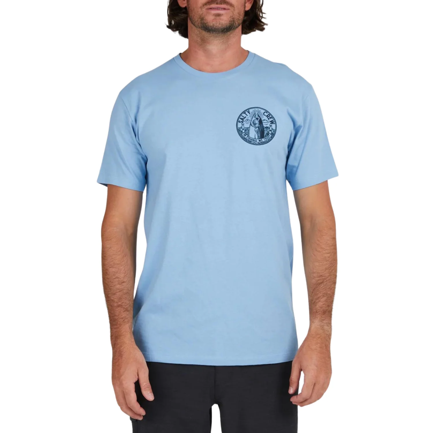 Salty Crew In Fishing We Trust Premium S/S Shirt - Image 2