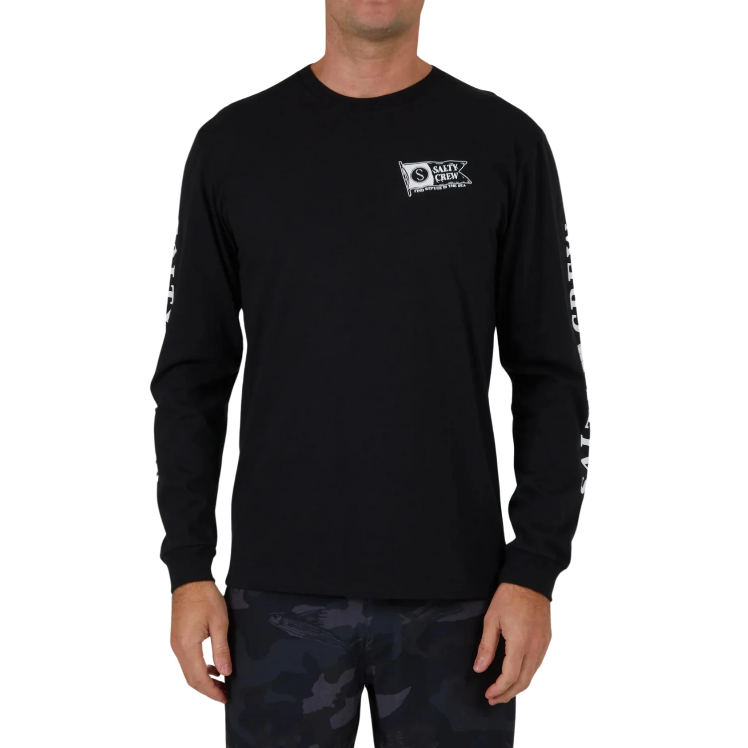 Salty Crew Pennant Premium L/S Tee - Men's - Image 5
