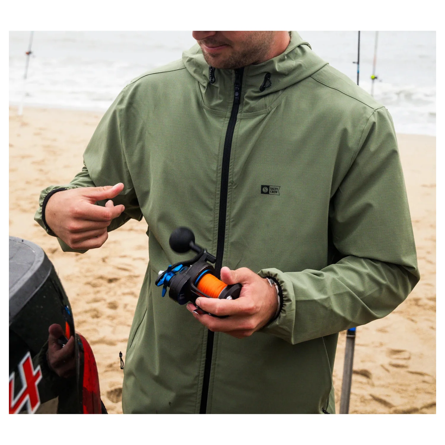 Salty Crew Stowaway Windbreaker - Men's - Image 3