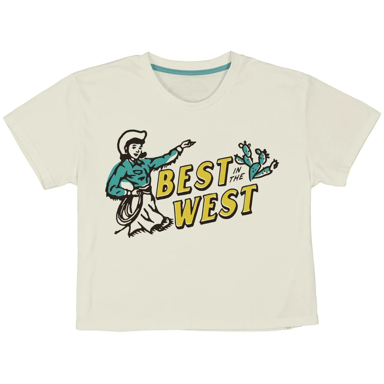 Sendero Best In The West S/S Crop Tee - Women's - Image 2