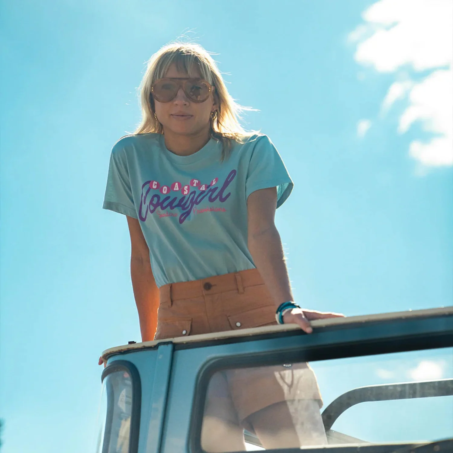 Sendero Coastal Cowgirl Crop S/S Tee - Women's - Image 3