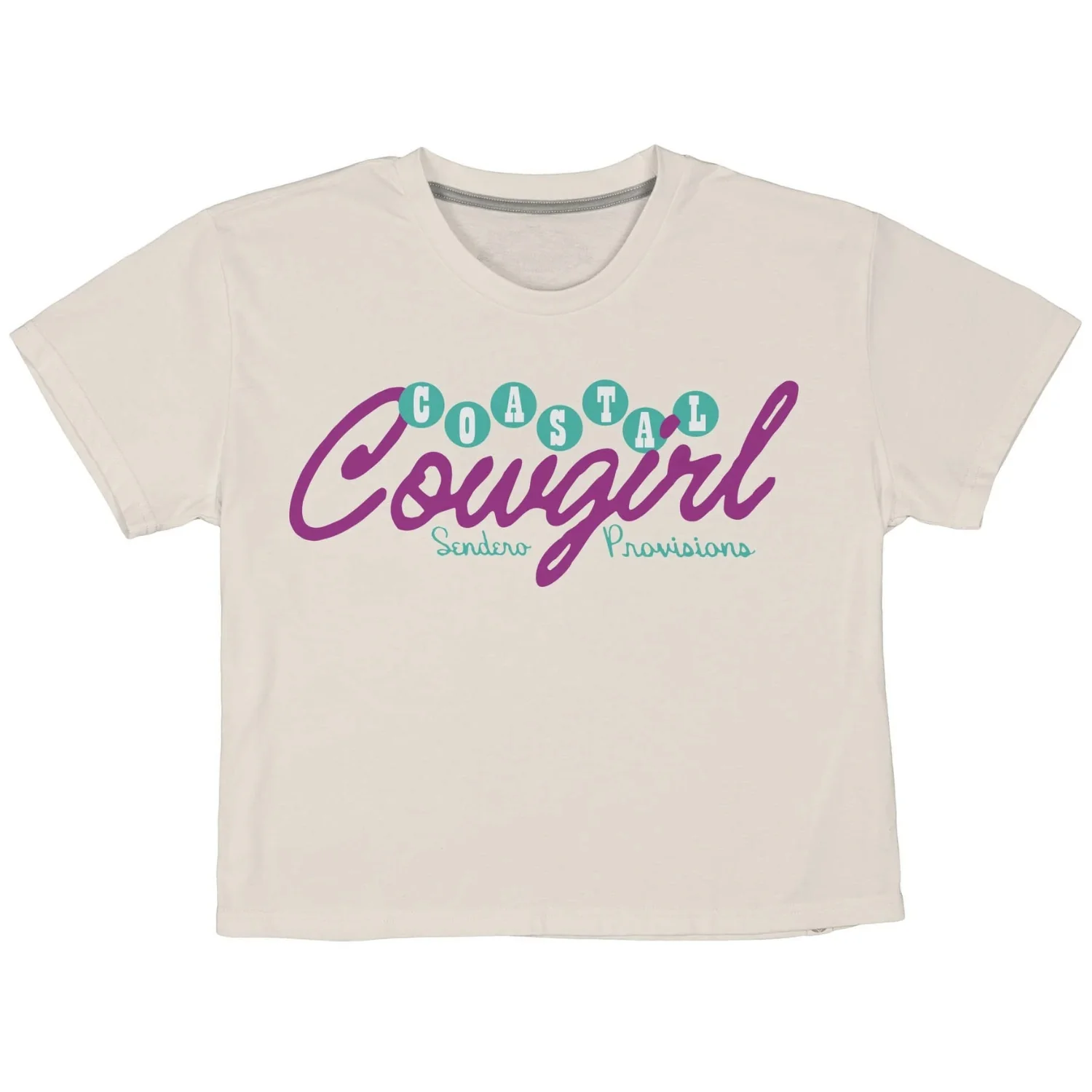 Sendero Coastal Cowgirl Crop S/S Tee - Women's - Image 5