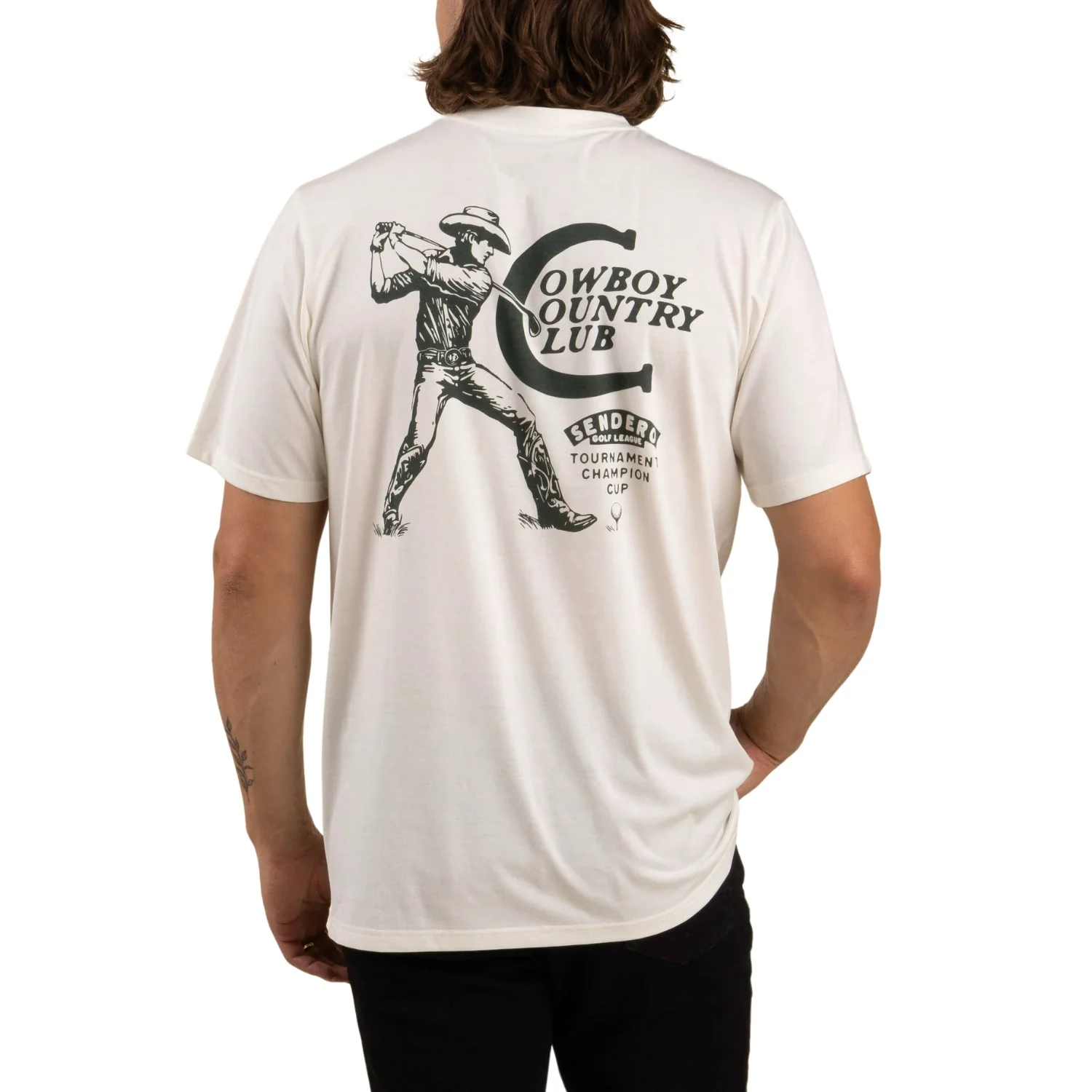 Sendero Cowboy Country Club S/S Tee - Men's - Image 3