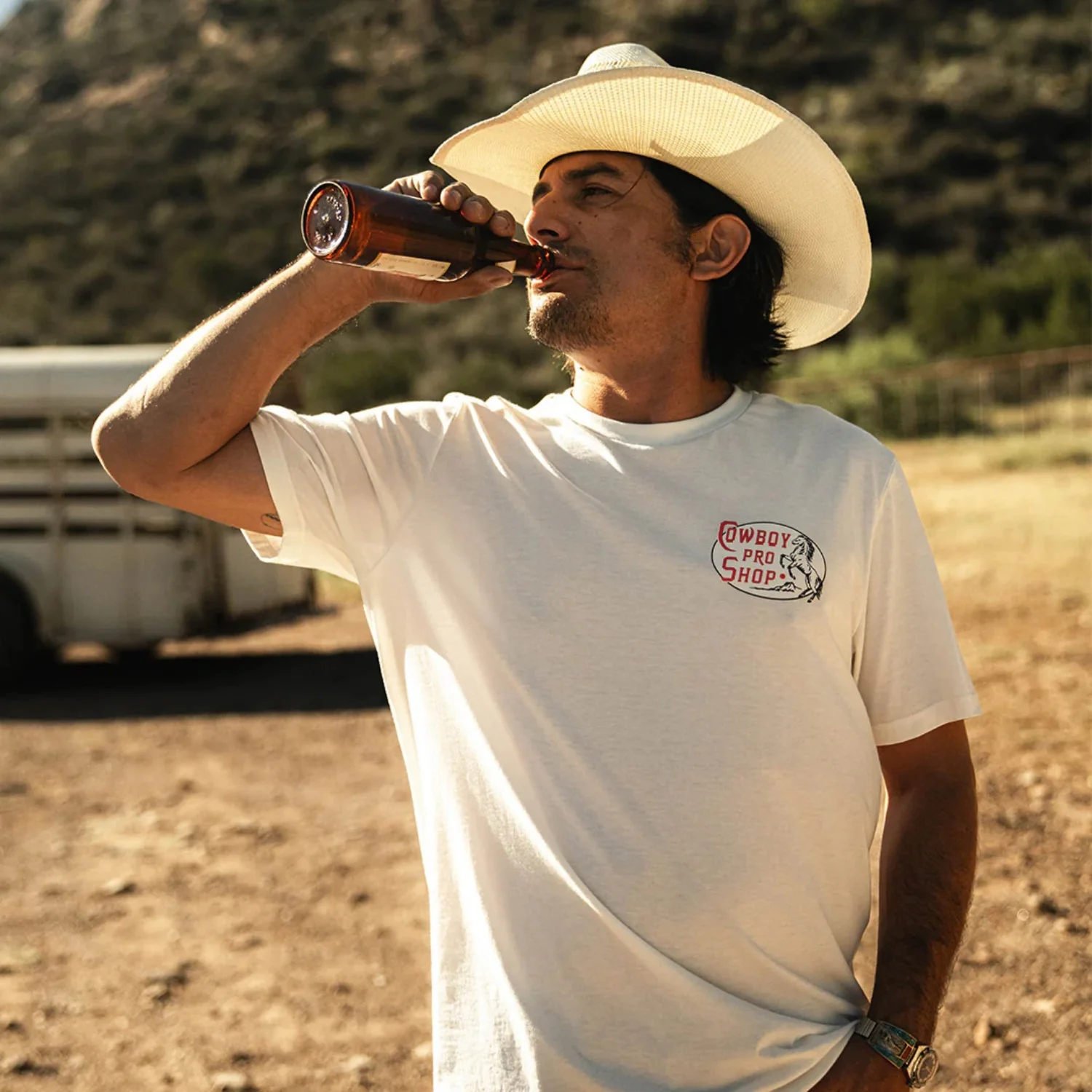 Sendero Cowboy Pro Shop S/S Tee - Men's - Image 4