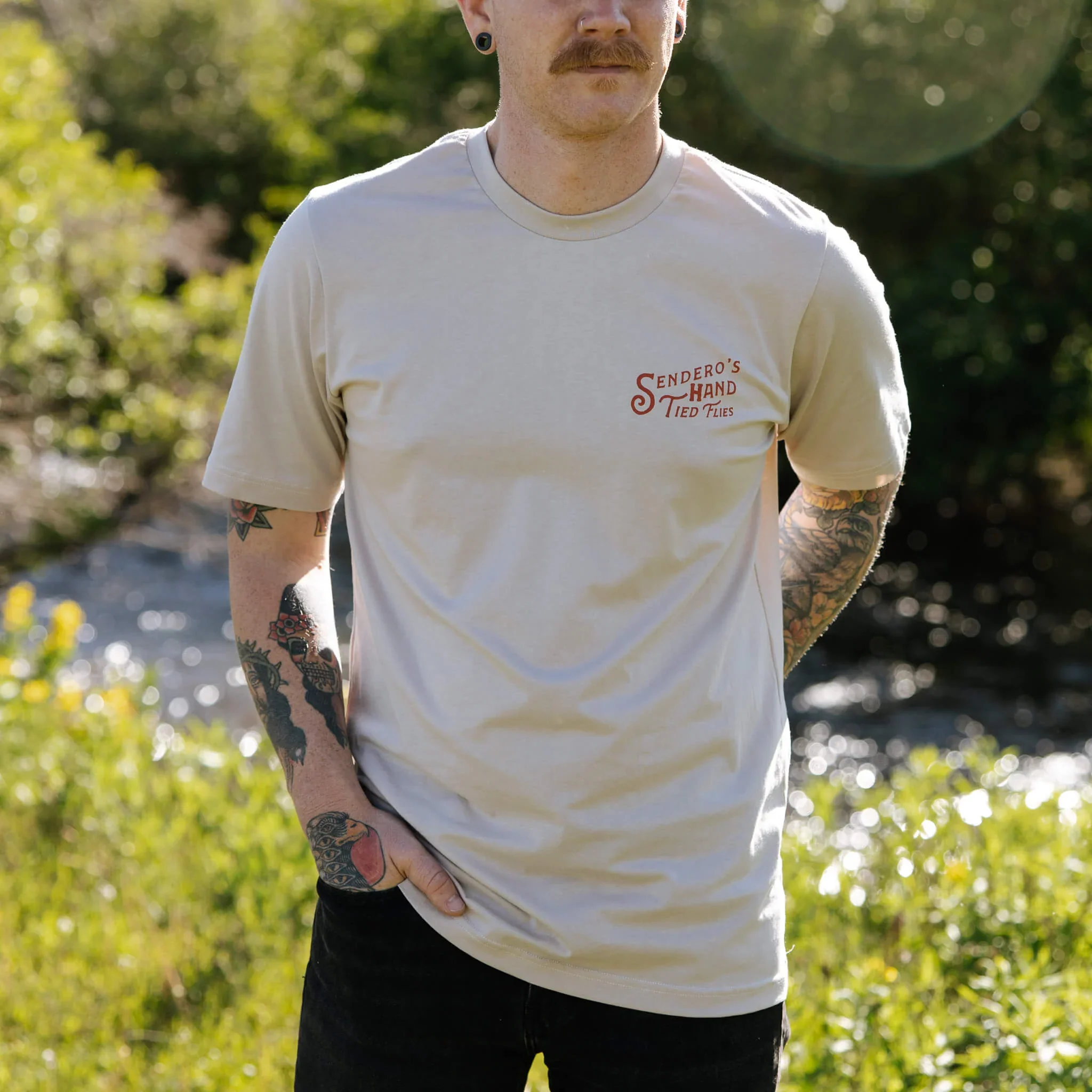 Sendero Hand Tied Flies S/S Tee - Men's - Image 4