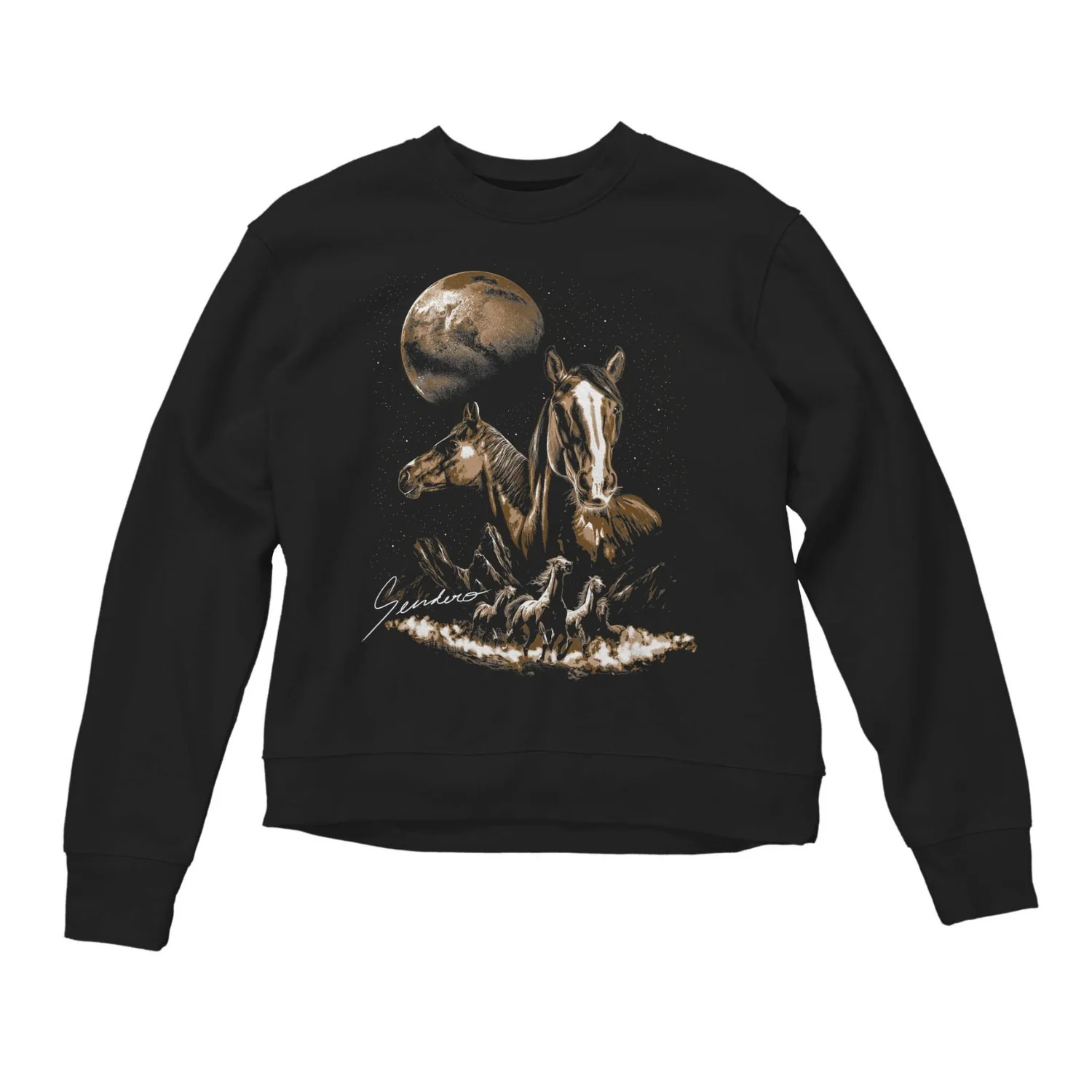 Sendero Midnight Riders Crew Sweatshirt - Women's - Image 2