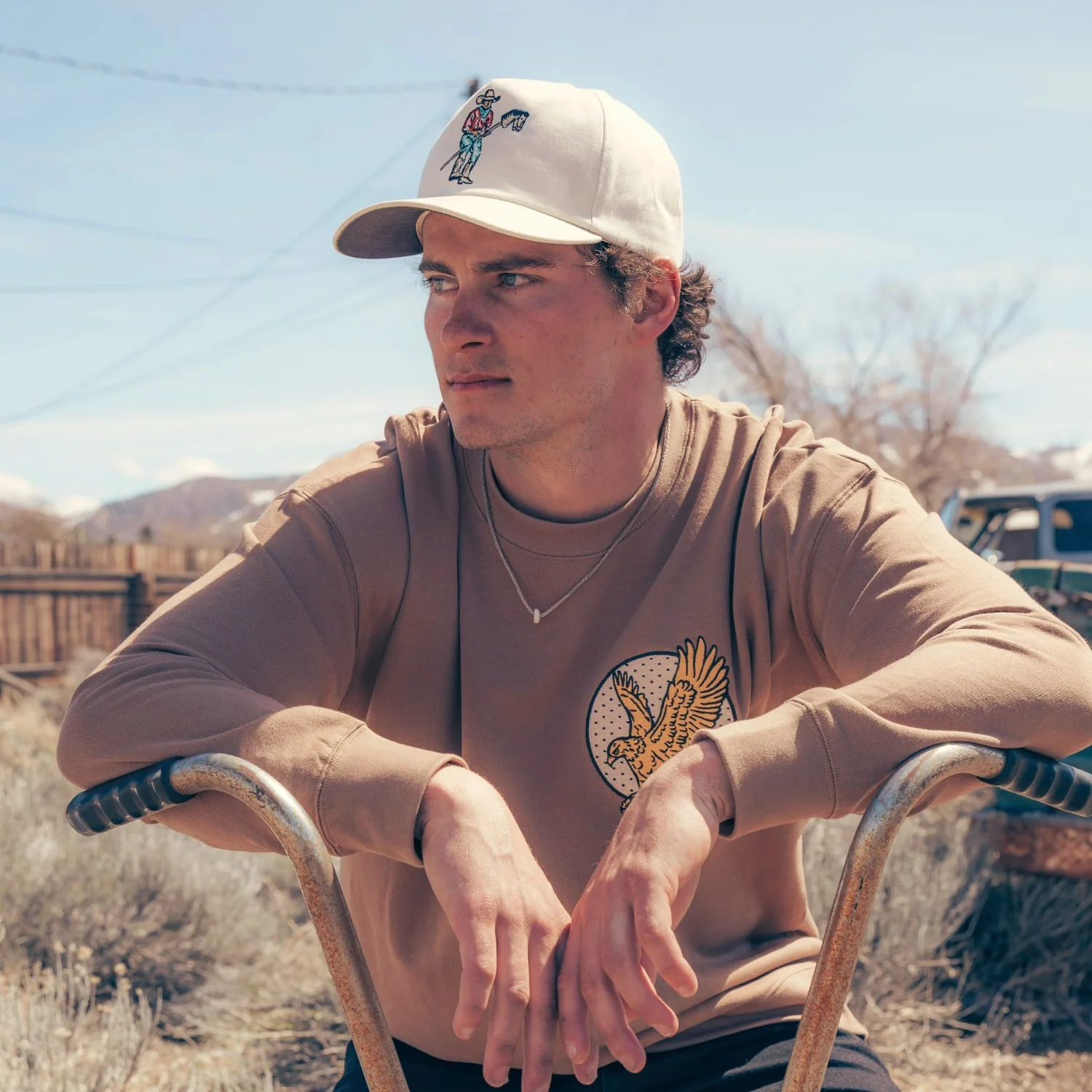 Sendero Stick Horse Snapback Hat - Image 5