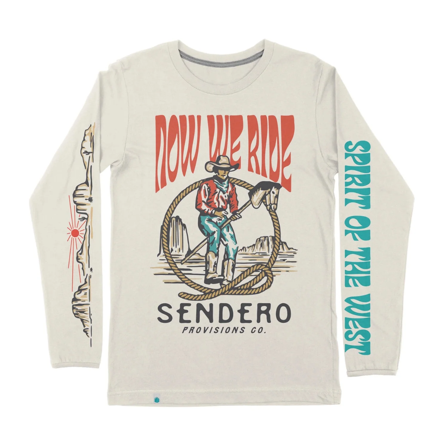 Sendero Stick Horse Long Sleeve T-Shirt - Men's - Image 4