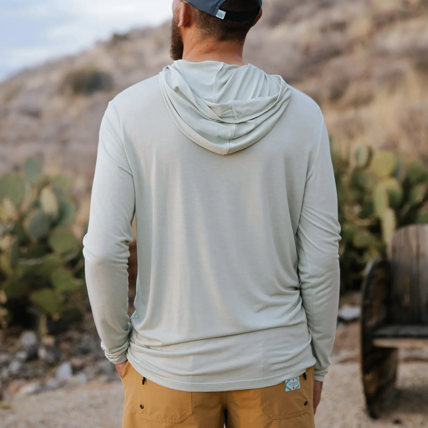 Sendero Yucatan Bamboo Hoodie Tech Shirt - Men's - Image 7
