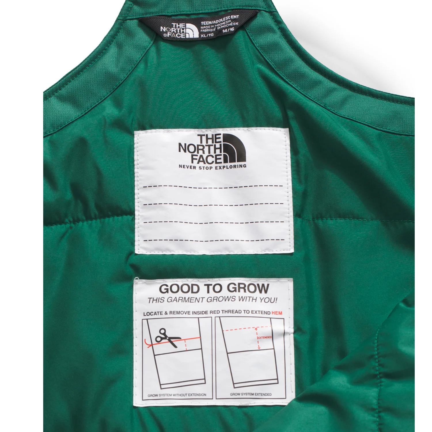 The North Face Teen Freedom Insulated Bib 2025 - Youth Unisex - Image 6
