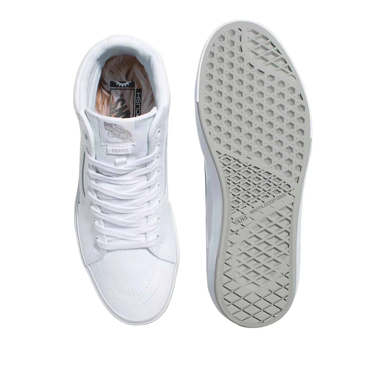 Vans BMX Sk8-Hi (Perris Benegas) White/Grey - Image 4