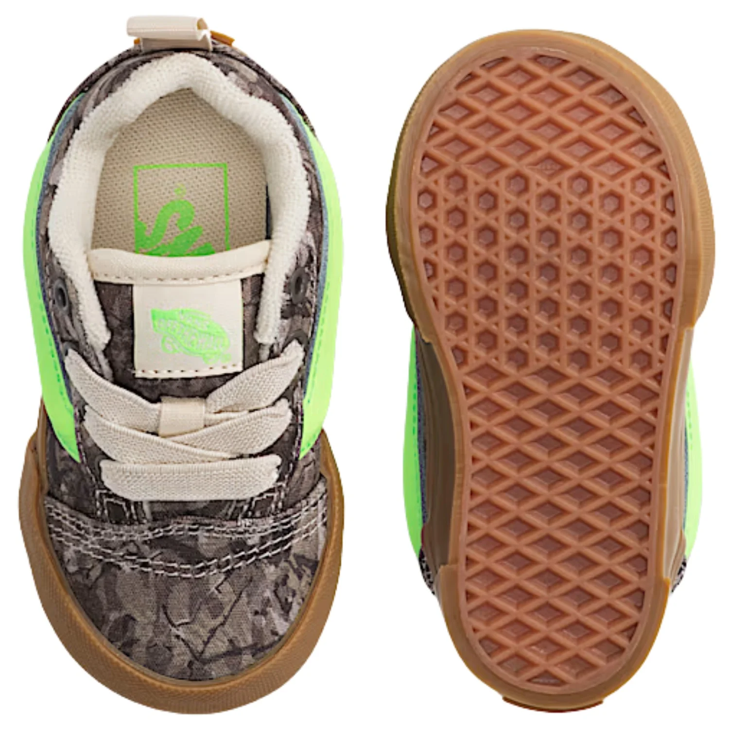 Vans Knu Skool Elastic Lace Toddler Shoes - Boys' - Image 3