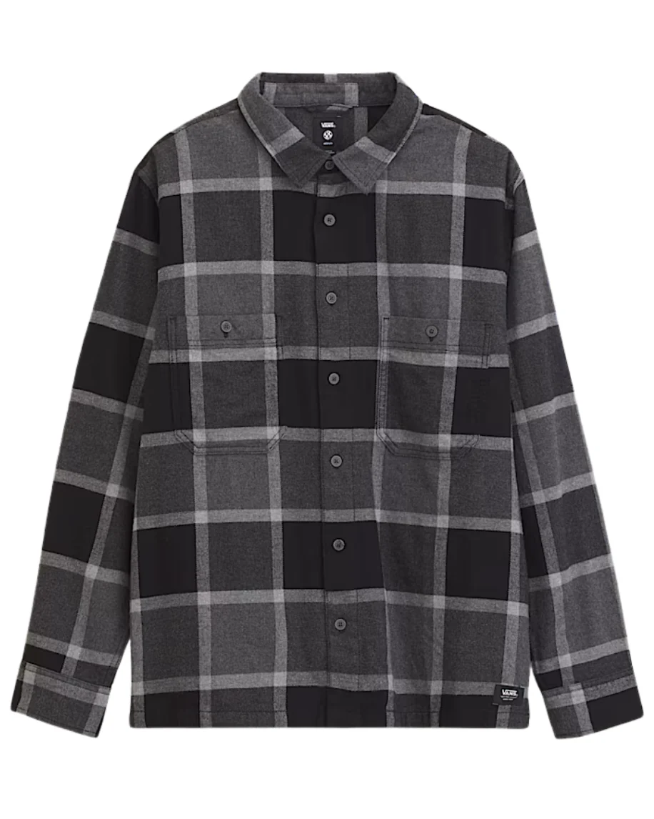 Vans Larkspur Plaid Flannel - Men's - Image 3