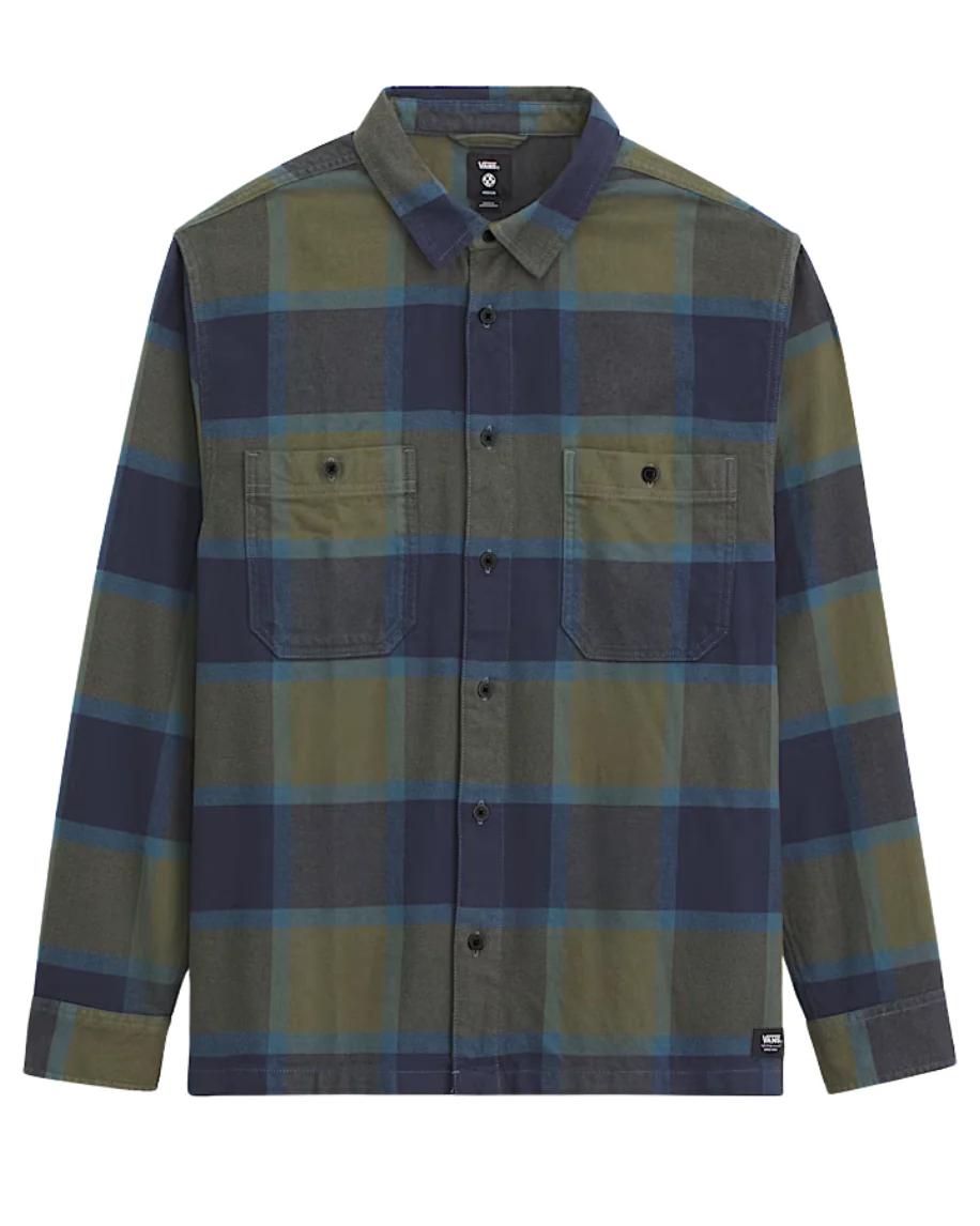 Vans Larkspur Plaid Flannel - Men's - Image 5