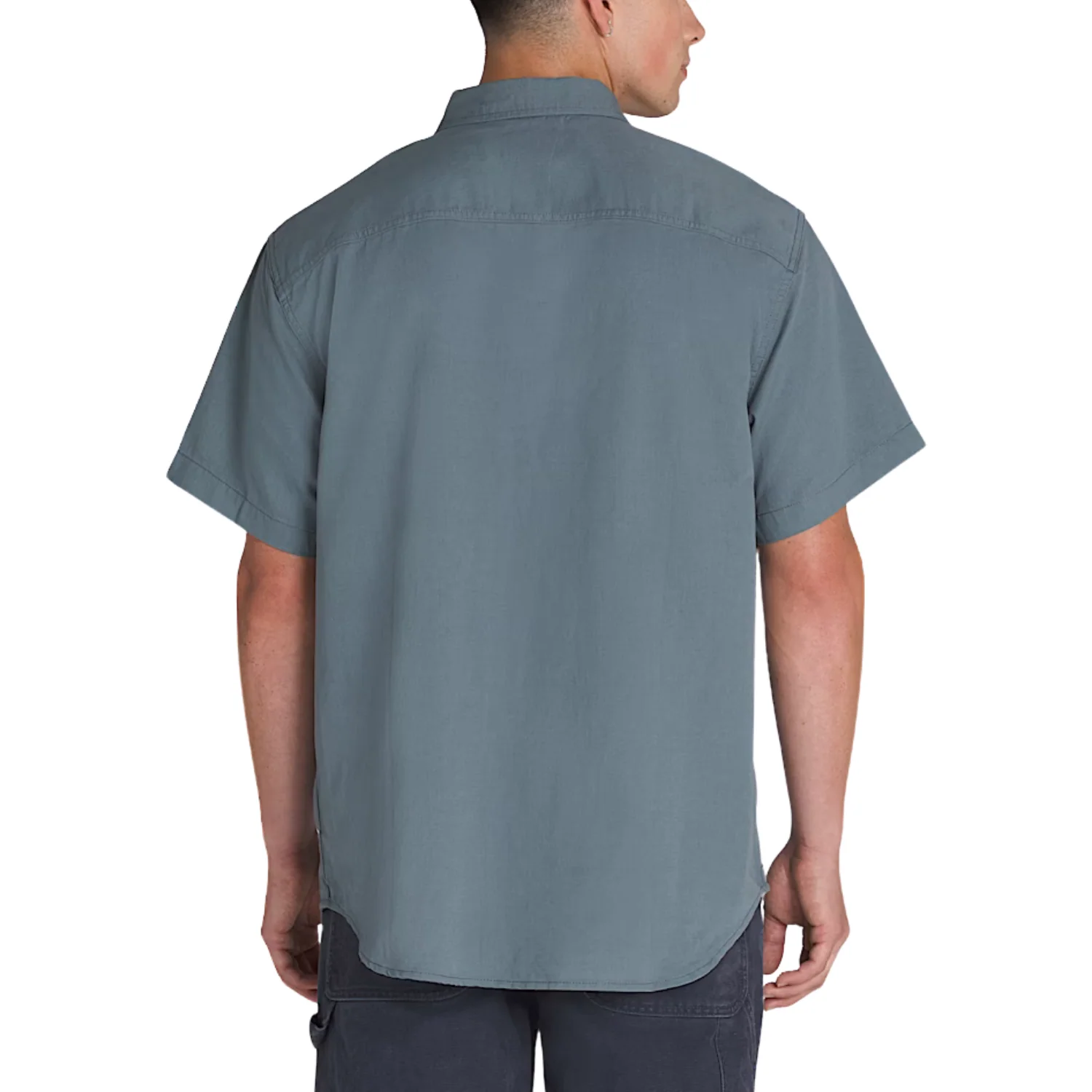 Vans Lawson Solid Short Sleeve Button Up - Men's - Image 2
