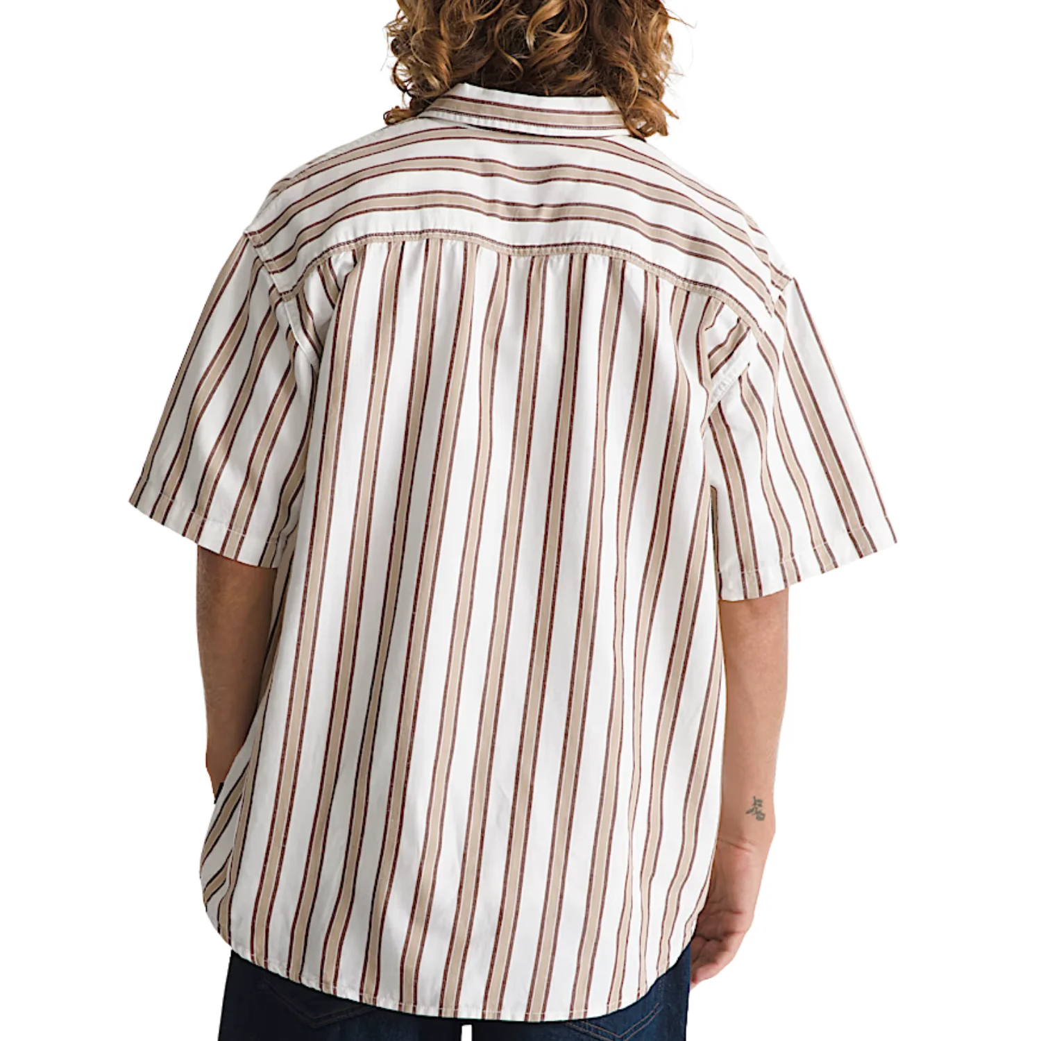 Vans Lawson Stripe SS Knit Button Up Shirt - Men's - Image 2