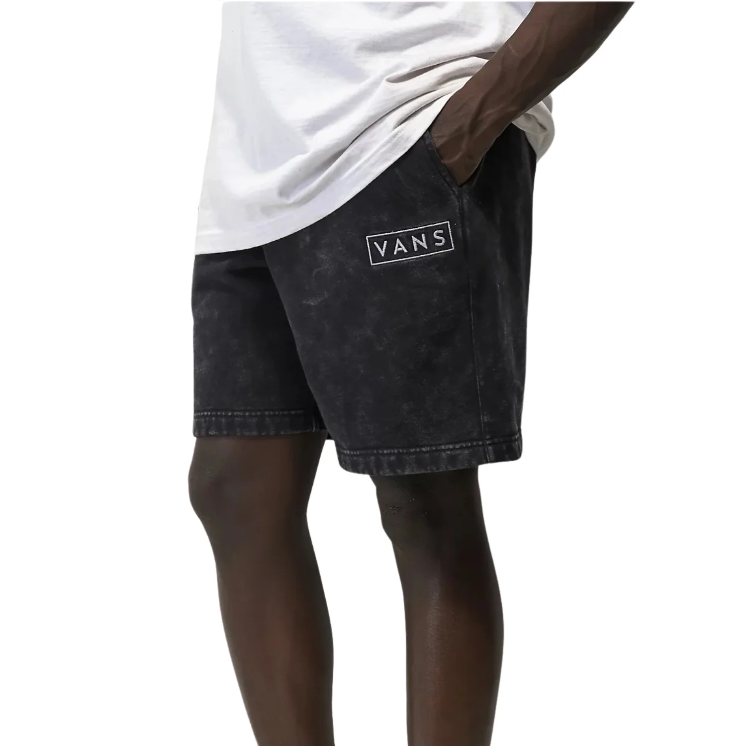 Vans Men’s Mineral Wash Loose Fleece Short - Men's - Image 2