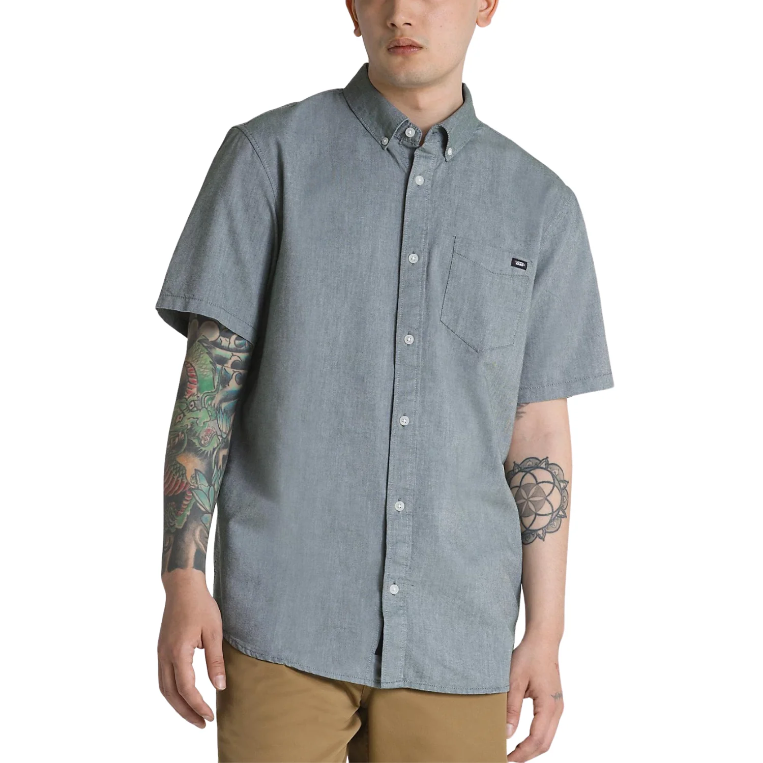 Vans Houser SS Button Down Shirt - Men's - Image 8