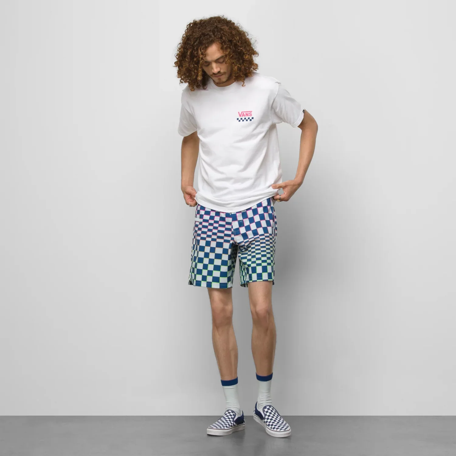 Vans Men's Skewed Checkers 18" Boardshorts - Image 3