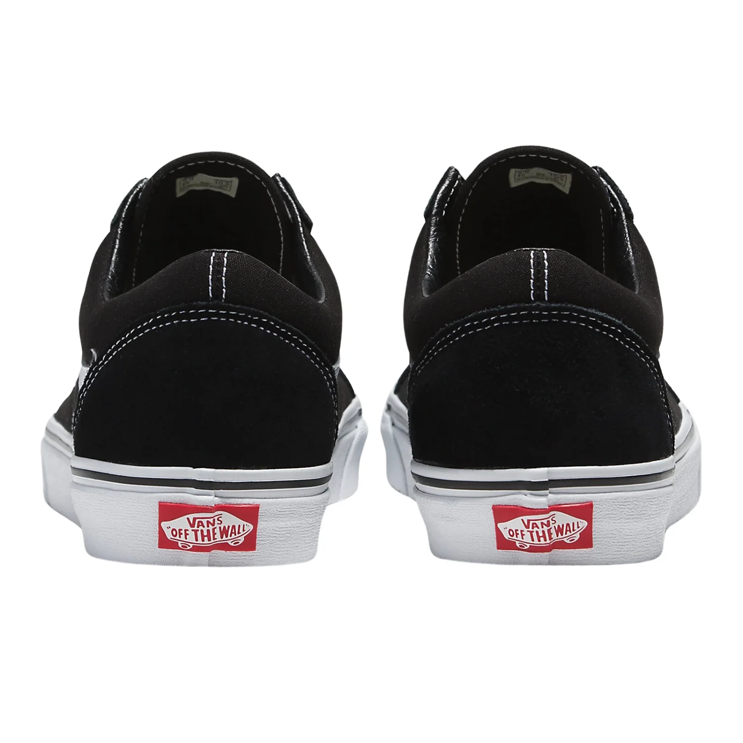 Vans Old Skool Black/White Skate Shoes - Image 3