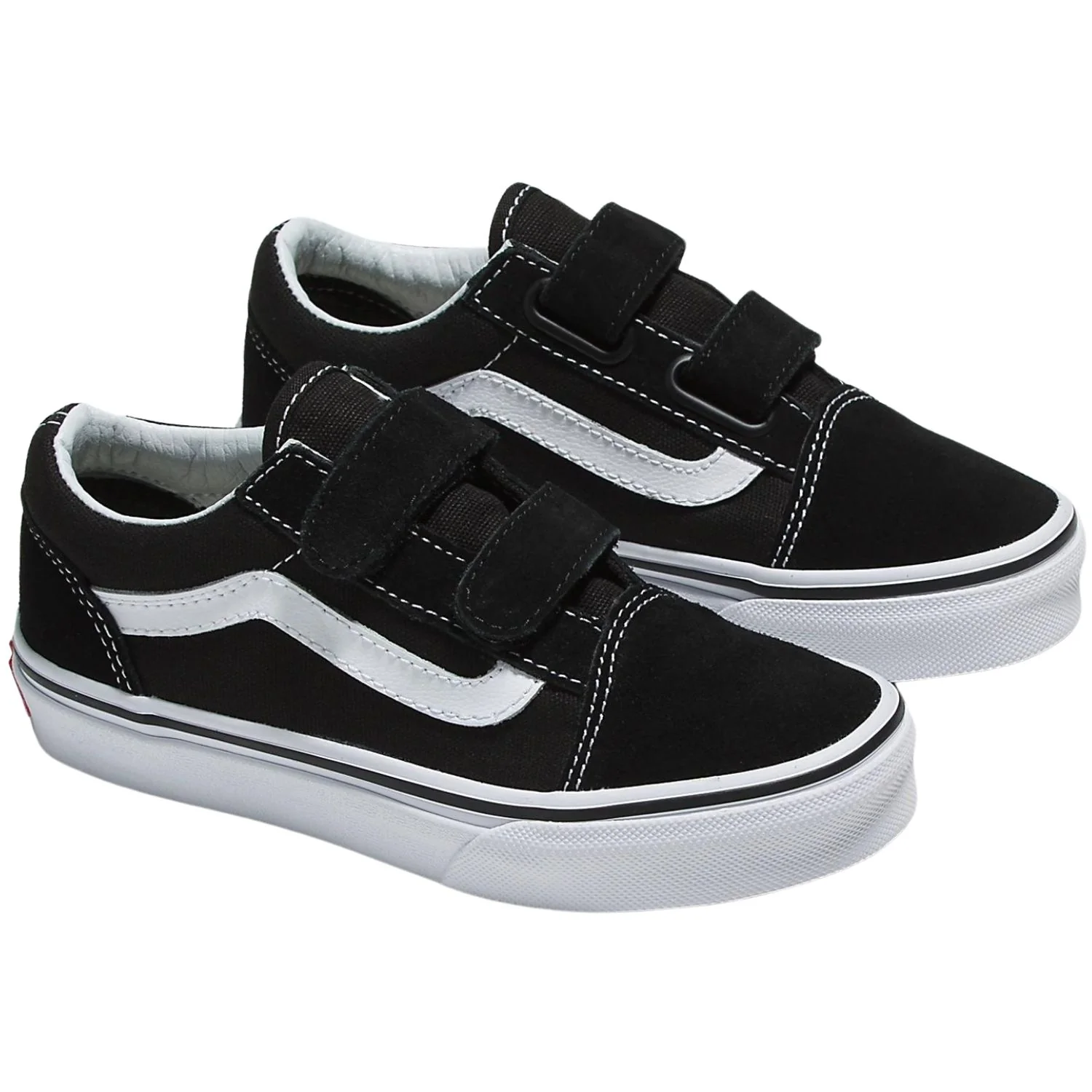 Vans Old Skool V Black/True White - Kids - Image 2
