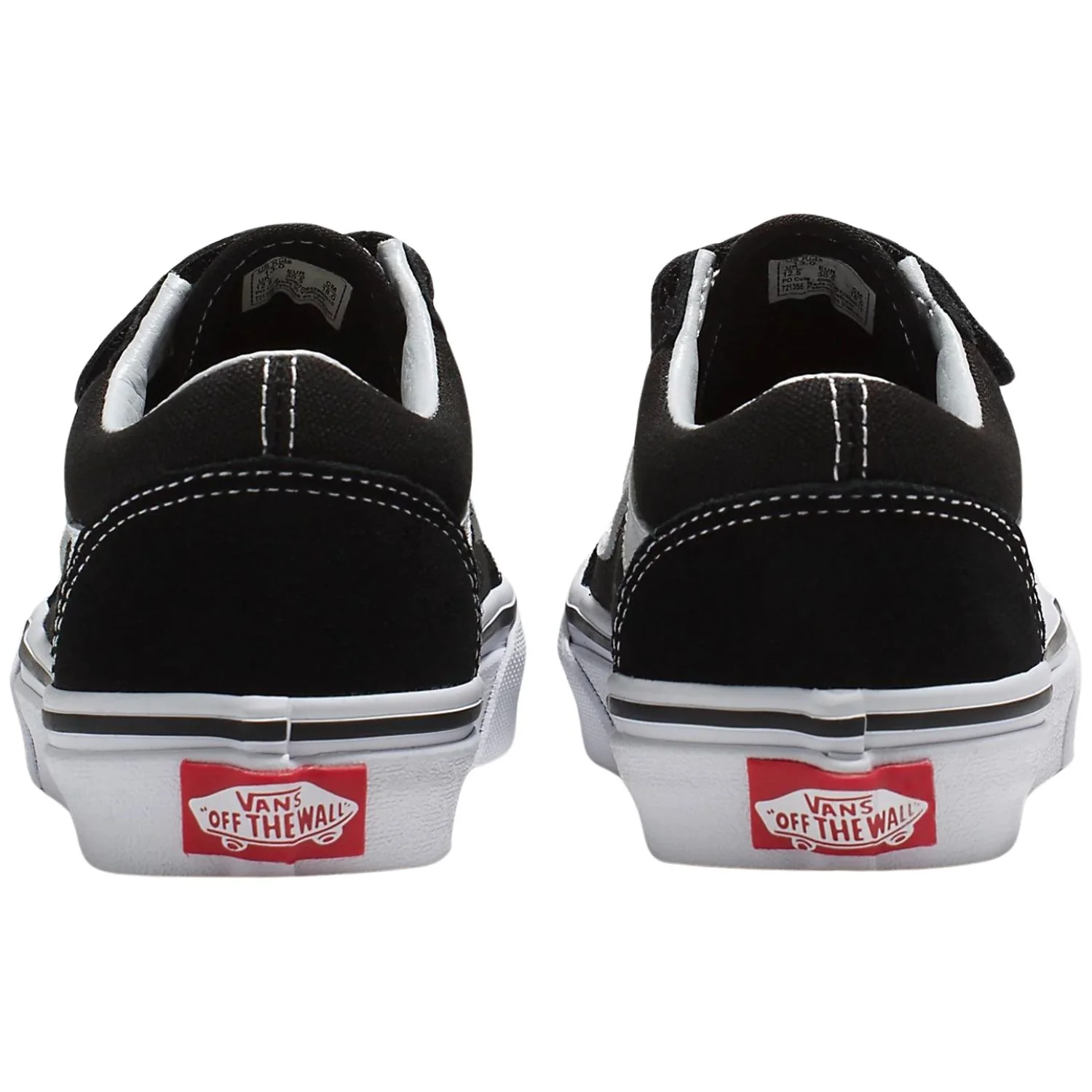 Vans Old Skool V Black/True White - Kids - Image 3
