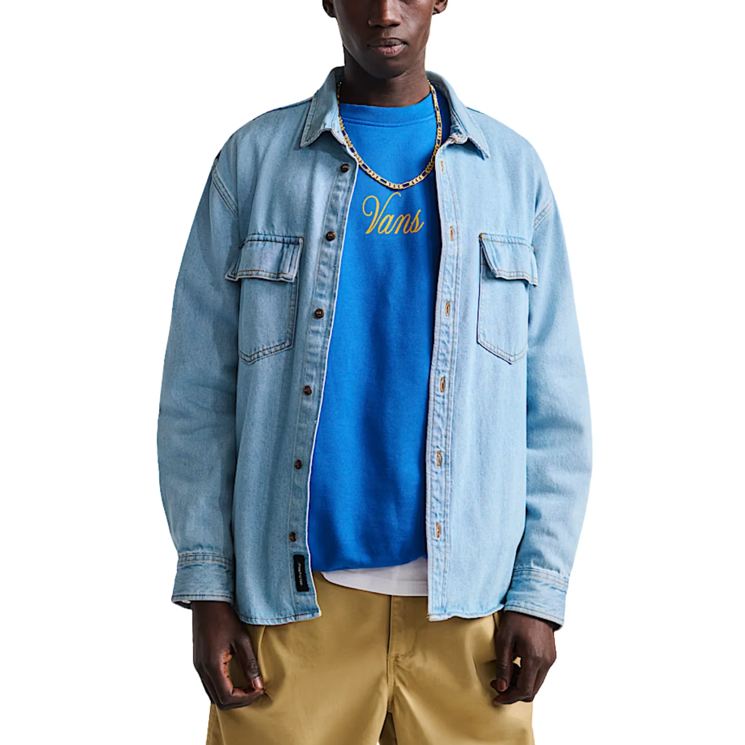 Vans Palmhill L/S Denim Shirt - Men's