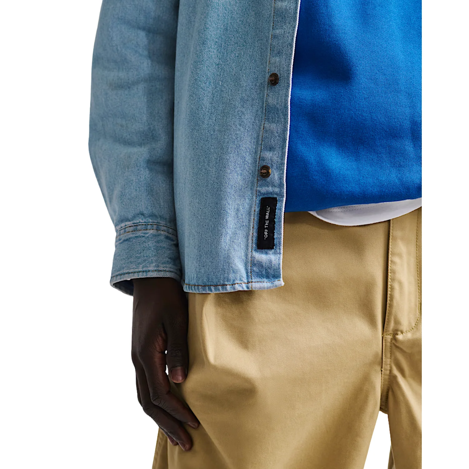 Vans Palmhill L/S Denim Shirt - Men's - Image 4