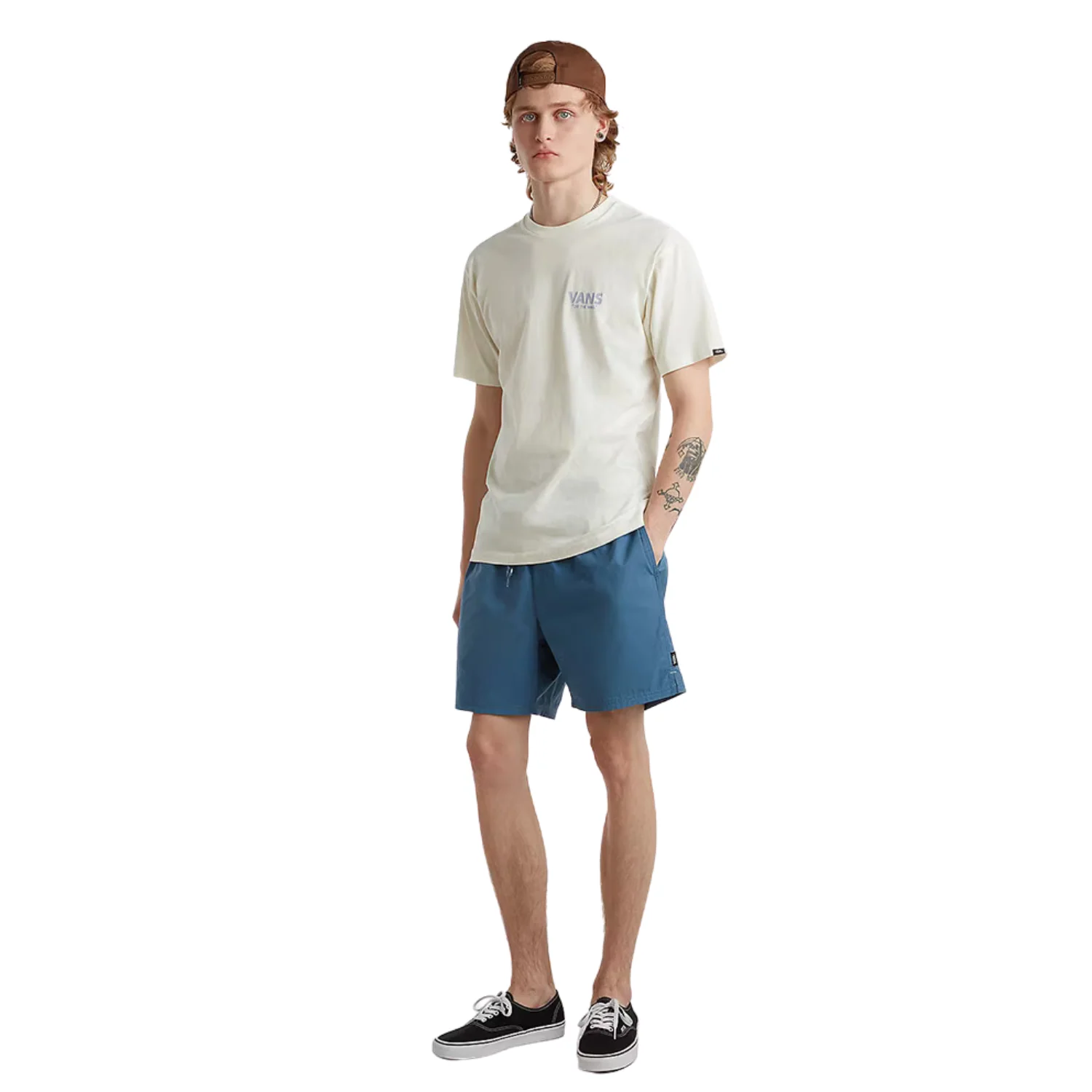 Vans Primary Solid Elastic Shorts - Men's - Image 5