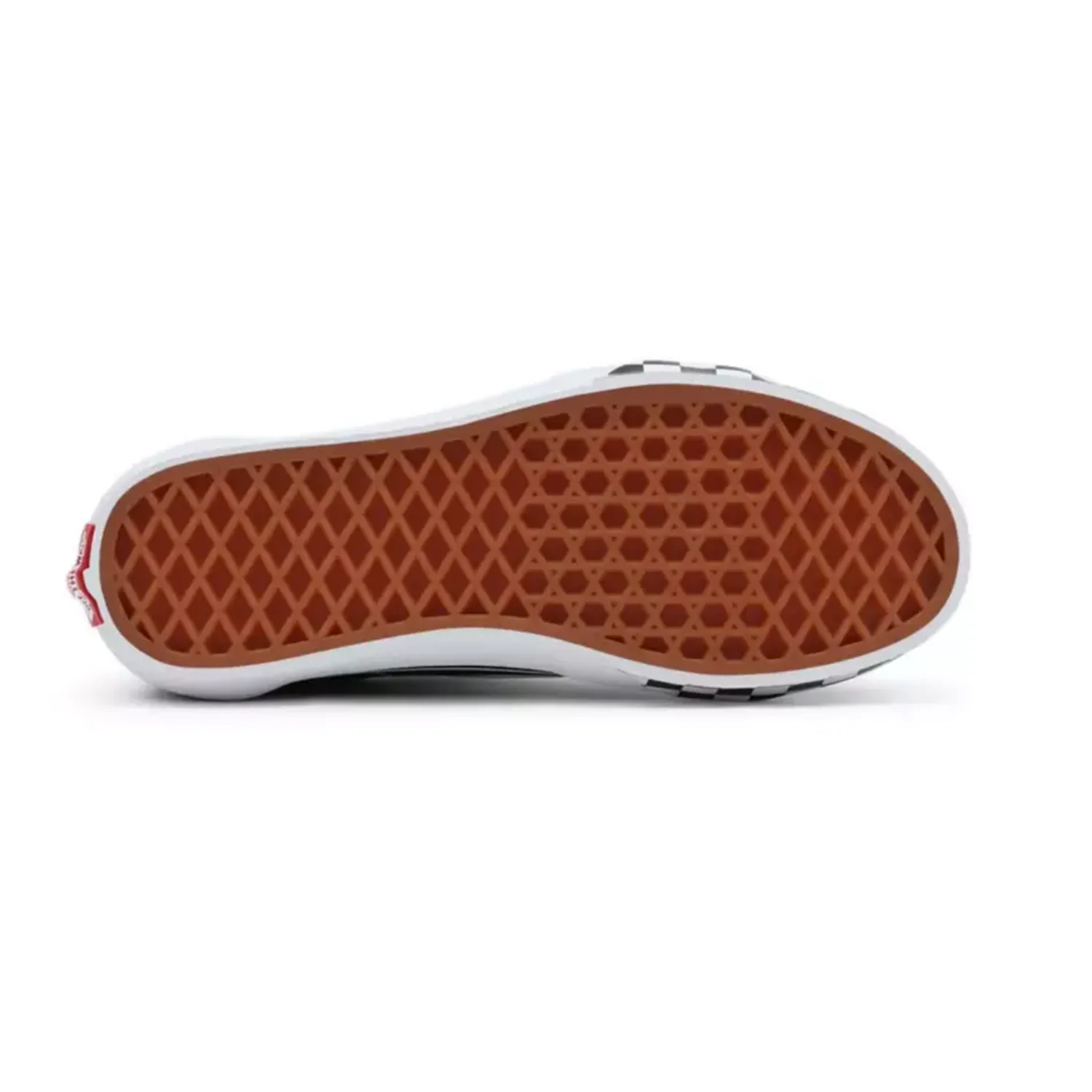 Vans Sk8-Low (Reflective Sidestripe) Checkerboard/Black Youth Shoes - Image 4