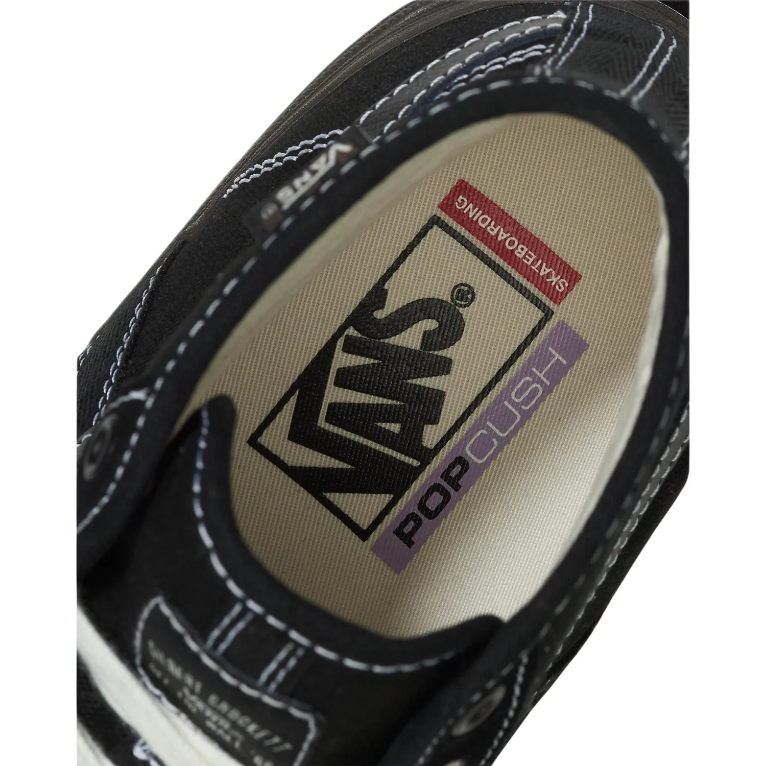 Vans Skate Crockett High Black/Chocolate Shoes - Men's - Image 5