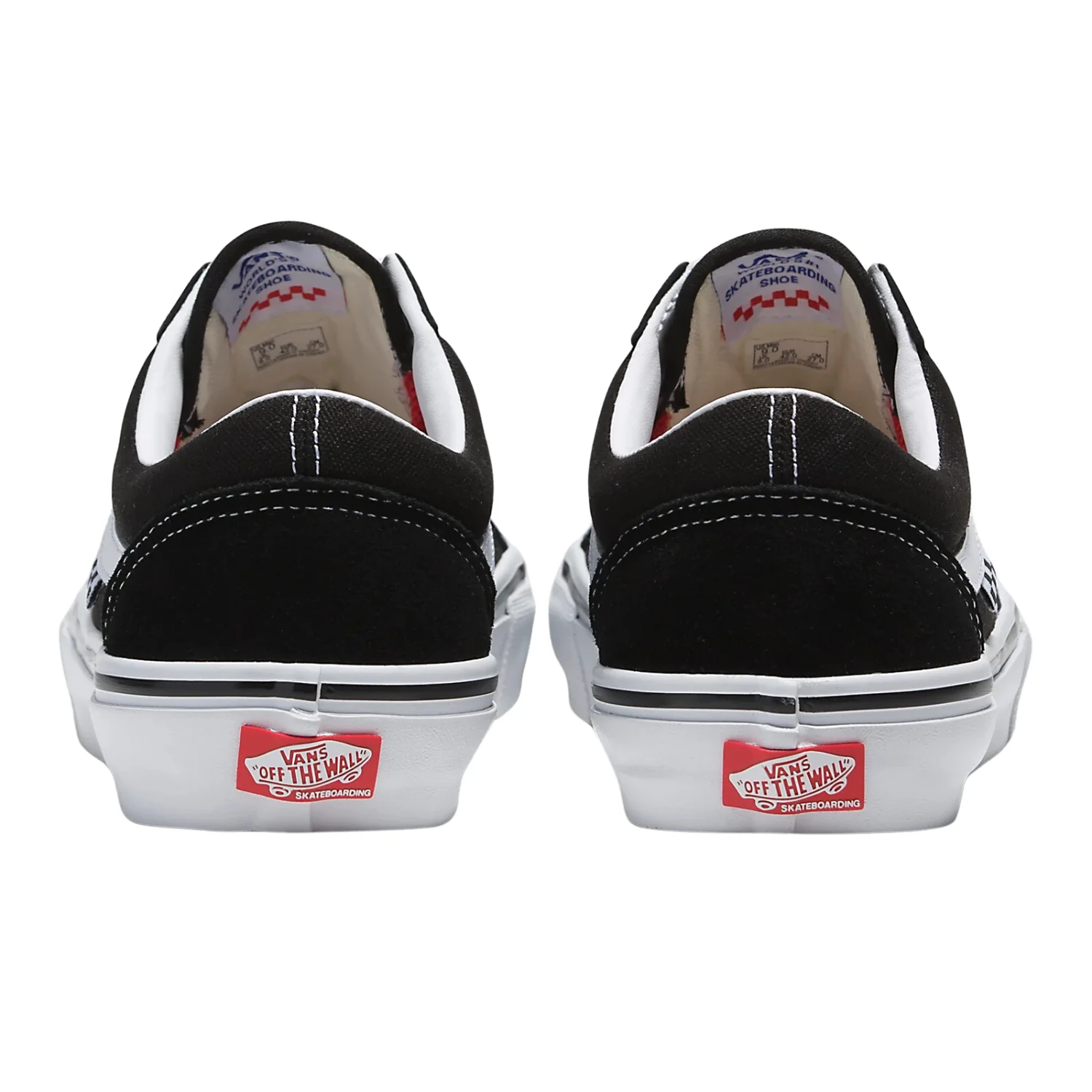 Vans Skate Old Skool Black/White Skate Shoes - Image 3