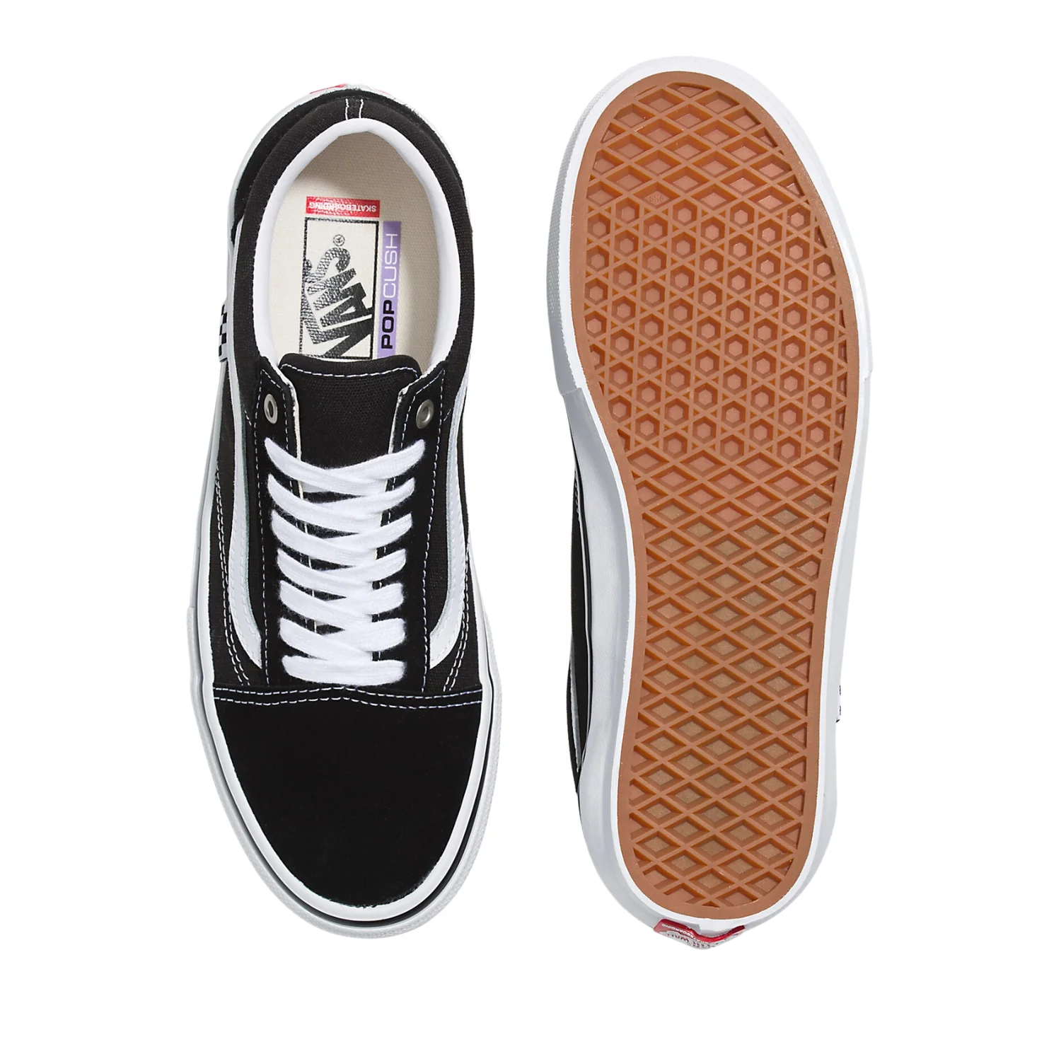 Vans Skate Old Skool Black/White Skate Shoes - Image 4