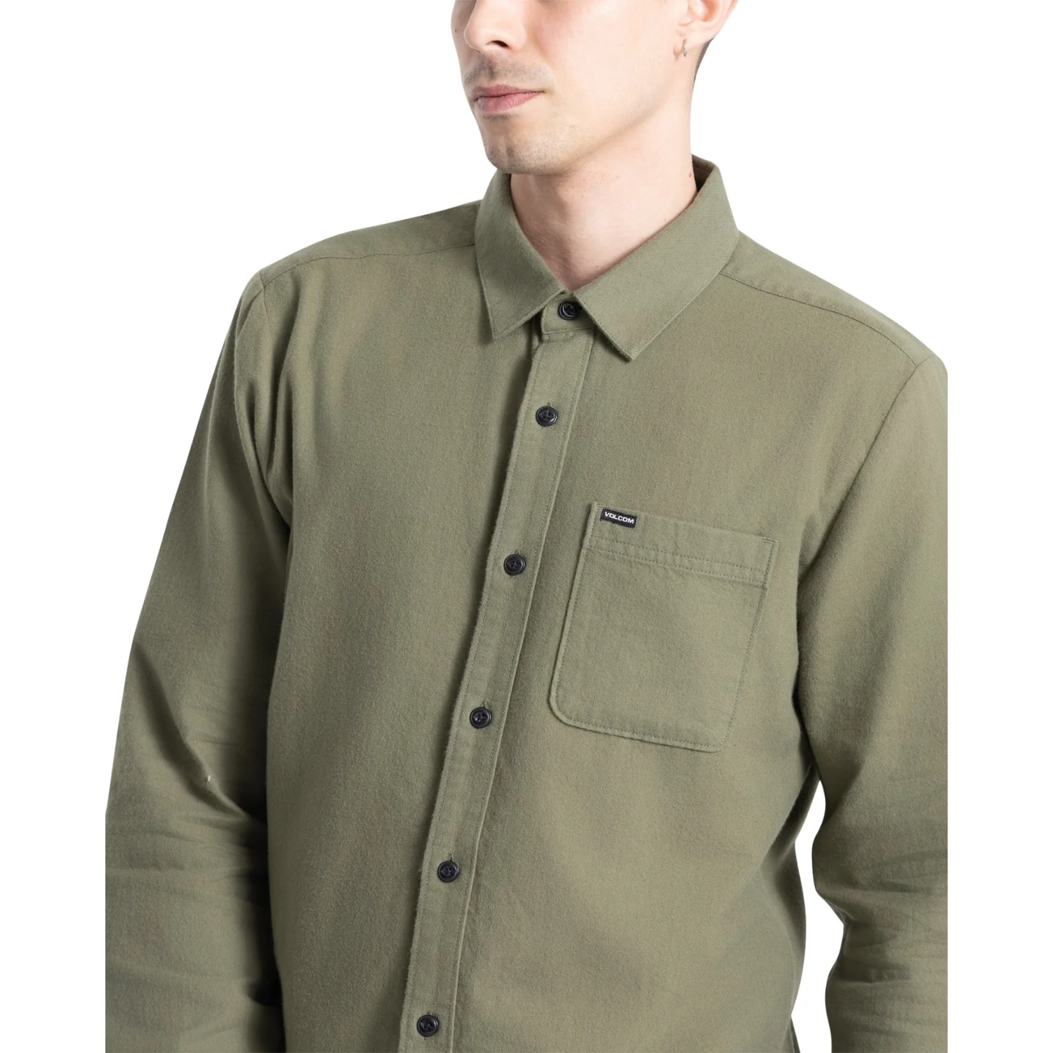 Volcom Caden Solid Long Sleeve - Image 3